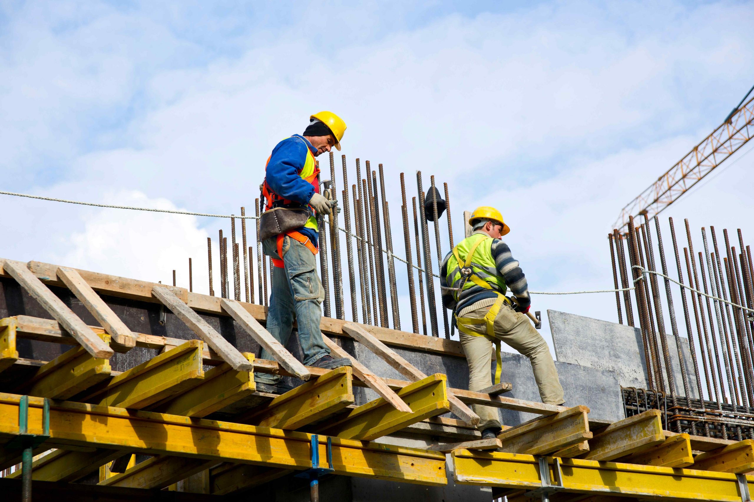 construcción de obra